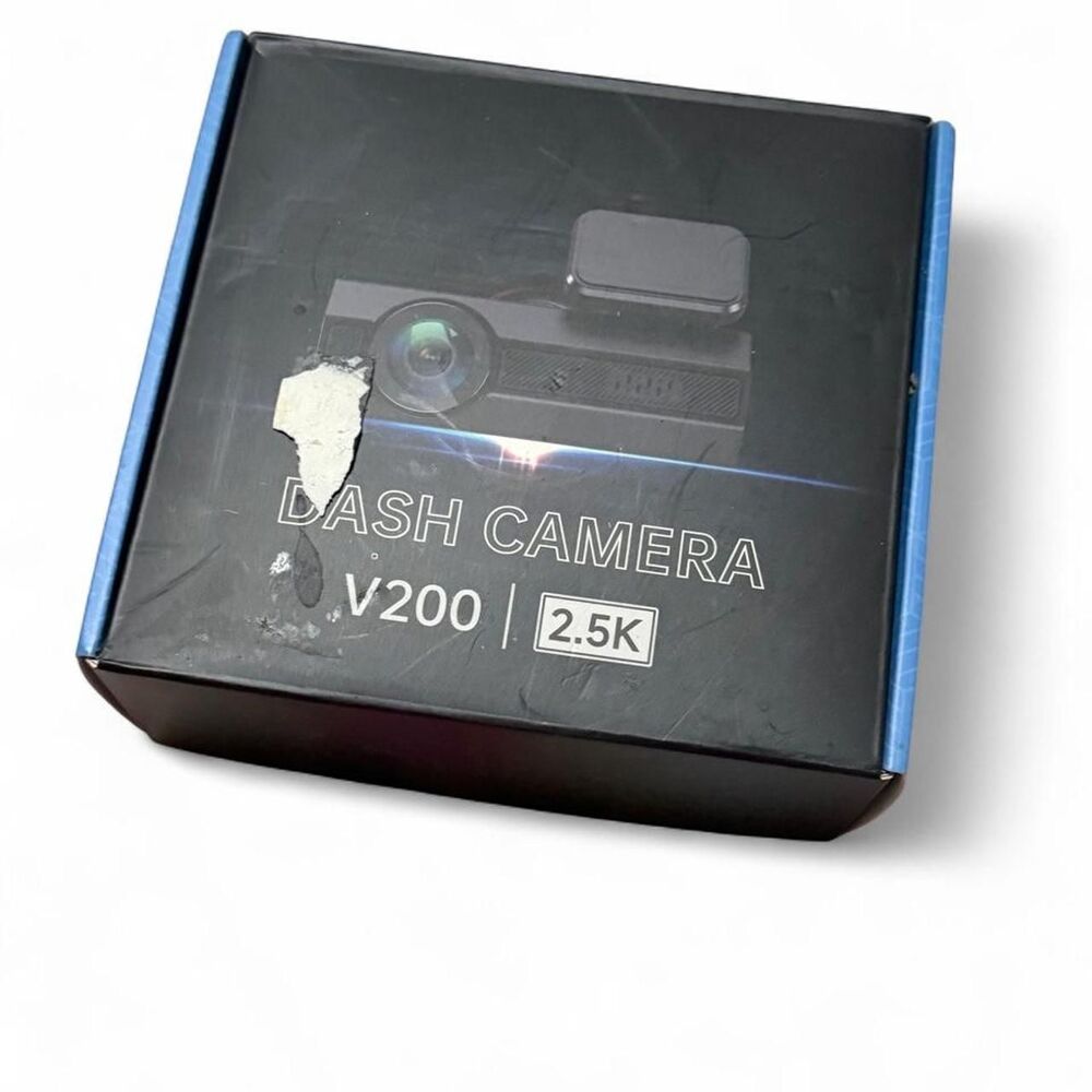 Black Dash Camera V200 2.5K #dashcam #2.5k never used just opened